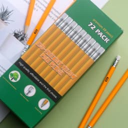 72PCS/Set Unsharpened Natural Wood Pencils, Blank Wooden Drawing Pencils for Office Drafting, DIY Crafts & General Sketching - Thumbnail 5