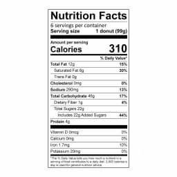 Freshness Guaranteed Bavarian Filled Bismark's Donuts, 16 oz, 6 Count - Thumbnail 5