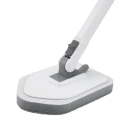 YEERSWAG Shower Cleaning Brush with 46" Extendable Long Handle, 4-in-1 Tub & Tile Scrubber, 180° Locking Swivel Head, Stiff Bristle Brush, 2 Scouring - Thumbnail 11