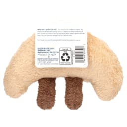 Vibrant Life Brown Croissant Plush Dog Toy with Squeaker, Chew Level 1 - Thumbnail 8