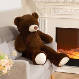 HollyHOME 36 Inch Giant Teddy Bear Big Plush Stuffed Animal Soft Cuddly Toy Gift for Girlfriend Kids Valentine's Day Chocolate - Thumbnail 2