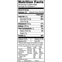 Jimmy Dean Fully Cooked Original Pork Sausage Patties, 9.6 oz, 8 Count - Thumbnail 8