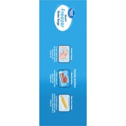 (4 pack) Great Value Freezer Guard Slider Zipper Bags, Quart Freezer, 75 Count - Thumbnail 5