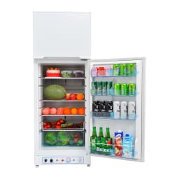 Smad Propane Refrigerator with Freezer 9.3 Cu ft 110V Fridge for Garage RV Food Truck Off Grid - Thumbnail 6
