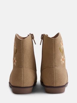 Wonder Nation Toddler Girls Floral Shortie Boots - Thumbnail 4