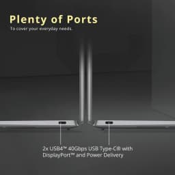 Dell XPS 13.4" Touch Laptop, Snapdragon X Elite X1E-80-100, 32GB RAM, 2TB Storage (1TB SSD+1TB Dock Station) - Thumbnail 3