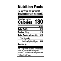 Great Value Cream Soda Pop, 12 fl oz, 12 Pack Cans - Thumbnail 3