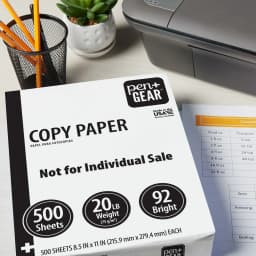 Pen+Gear Copy Paper, 20 lb, White, 8.5" x 11", Half Pallet, 20 Cases (100,000 Sheets) - Thumbnail 7