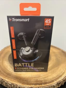 RHEA- Tronsmart Battle Gaming True Wireless Bluetooth Earbuds New - Ship Fast From Fl - Thumbnail 1