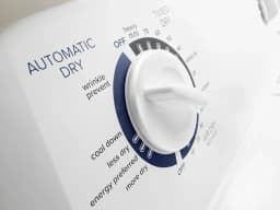 Amana 6.5 cu ft 240 mV White Electric Automatic Dryer - Thumbnail 6