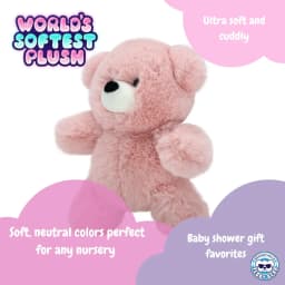 World's Softest Stuffed Animals, Light Pink Bear - Thumbnail 3