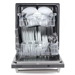 Cosmo 48 in. Double Oven Gas Range & Dishwasher & Wine Cooler & Refrigerator Set - Thumbnail 11