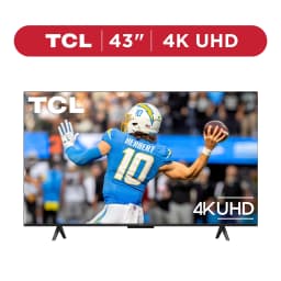 TCL 43” Class S5 (43S551G) 4K UHD HDR LED Smart TV with Google TV (NEW 2024) - Thumbnail 1