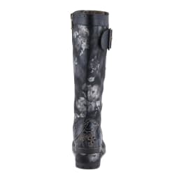 L'Artiste Kisha Boss Calf High Leather Boots – Hand-Painted Comfort - Thumbnail 4