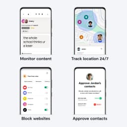 Bark Phone - Safest Phone for Kids & Teens - Monitor Texts, Social Media - Thumbnail 3