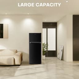 Upstreman 4.0 Cu.Ft. Mini Fridge with Freezer, 2 Door Small Refrigerator with 5 Adjustable Thermostat, Compact Refrigerator for Kitchen Apartment - Thumbnail 10