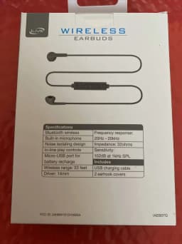 RHEA- Ilive Bluetooth Wireless In-Ear Headphones Gray - Thumbnail 3