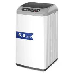 Upstreman 0.9 cu.ft Top Load Portable Washing Machine W/ Drain Pump & LED Display, Fully Automatic Small Washer Machine Portable Washer and Spinner - Thumbnail 1