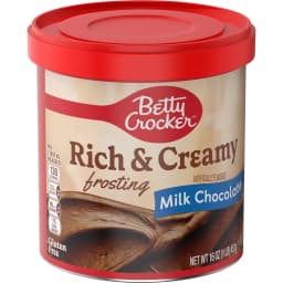 Betty Crocker Rich and Creamy Milk Chocolate Frosting, Gluten Free, 16 oz - Thumbnail 9