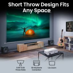 BenQ TK710STi 4K HDR 3200lm Laser Short Throw Casual Gaming Projector - Thumbnail 5