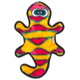 Outward Hound Durablez Medium Gecko Stuffing-Free Squeaky Plush Dog Toy for Puppies & Dogs - Interactive, Soft Yet Tough, No Mess, Jumbo Squeaker - Thumbnail 1