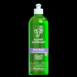 Happy Elephant Dish Soap - Superior Cleaning Power, Liquid Ez Squeeze Bottle, Easy Rinse, Water Efficient, Cuts Through Grease, Gentle on Hands - Thumbnail 1