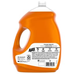 Ajax Ultra Liquid Dish Soap, Triple Action, Easy-Flip Cap, Orange Scent, 145 fl oz - Thumbnail 12