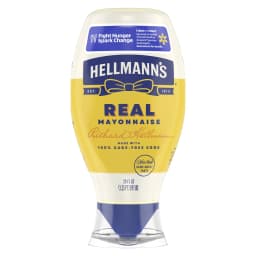 Hellmann's Real Mayonnaise Rich Creamy Condiment Gluten Free, 20 fl oz Squeeze Bottle - Thumbnail 14