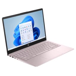 HP 14 inch HD Windows Laptop AMD Athlon Silver 7120U Processor 4GB 256GB SSD Tranquil Pink - Thumbnail 3