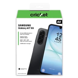 Cricket Wireless Samsung Galaxy A17 128GB , 4GB RAM (Prepaid), Black - Thumbnail 8