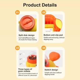 Dog Interactive Slow Feeder, Duck-Shaped Design Iq Training & Bloat Prevention, Adjustable Abs Slow Feeding Toy For Small/Medium Dogs, Reduces - Thumbnail 7