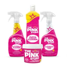 The Pink Stuff - Ultimate Bundle (1 Cleaning Paste, 1 Multi-Purpose Spray, 1 Cream Cleaner, 1 Bathroom Foam Cleaner) - Thumbnail 1