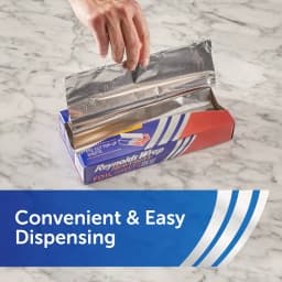 Reynolds Wrap Pre-Cut Pop-Up Heavy Duty Aluminum Foil Sheets, 14x10.25 inches, 30 Sheets - Thumbnail 3