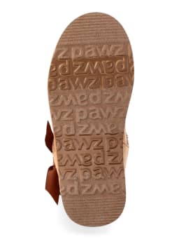Pawz Little & Big Girls Faux Suede Shearling Bow Boots - Thumbnail 5