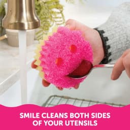 Scrub Daddy Scrub Mommy Dual-Sided Scratch-Free Dish Scrubber Sponge, Kitchen & Bath Cleaning Supplies. Scrubbies & Esponjas De Fregar - Thumbnail 20