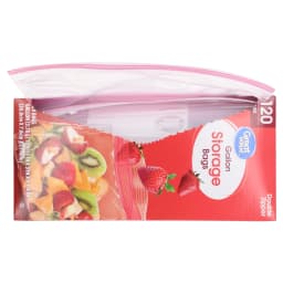 Great Value Double Zipper Gallon Storage Bag, 120 Count - Thumbnail 4