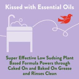 Rebel Green Super Deluxe Dish Soap - Natural Dishwashing Soap - Liquid Dish Detergent - Sustainable Dish Liquid Scented with Lavender & Grapefruit - Thumbnail 2