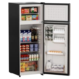 BANGSON 7.7 Cu.ft Top Freezer Refrigerator for Apartments, Energy Saving, Adjustable Thermostat, Large Capacity, Low Noise, Silver - Thumbnail 1