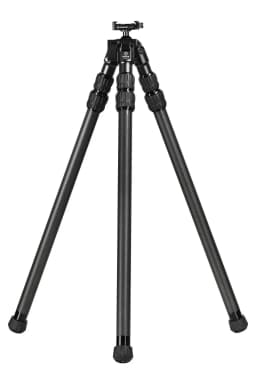 FANAUE Carbon Fiber Tripod for Hunting,360 Degree Ball Head,with Arca Swiss Quick Release Plateand Hands-Free Operation for Hunting, Shooting - Thumbnail 1