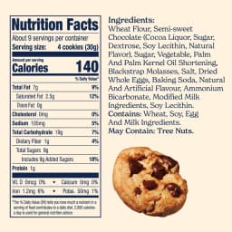 Famous Amos Classic Chocolate Chip Cookies, Bite-size cookies, Sweet Treats, 10 Pack Box, 1oz Bag - Thumbnail 10