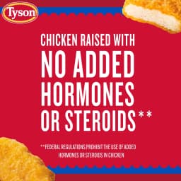 Tyson Frozen White Meat Chicken Nuggets, 29 oz, 11g Protein per Serving (Fully Cooked) - Thumbnail 5