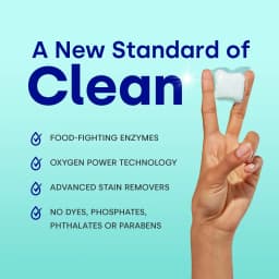 Dropps Dishwasher UltraWash Detergent Pods, Biobased, Fights Grease & Stuck On Food, Lemon Citrus Scent, 48 Count - Thumbnail 3