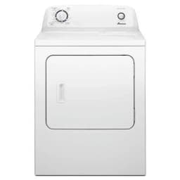Amana 6.5 cu ft 240 mV White Electric Automatic Dryer - Thumbnail 1