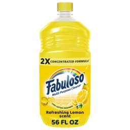 Fabuloso 2X All Purpose Cleaner, No Rinse Floor Cleaner, Refreshing Lemon Scent, 56 fl oz - Thumbnail 1