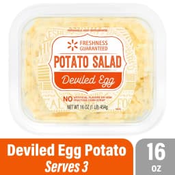 Freshness Guaranteed Premium Ready-to-Serve Deviled Egg Potato Salad Small Tub, 16 oz (Refrigerated) - Thumbnail 1