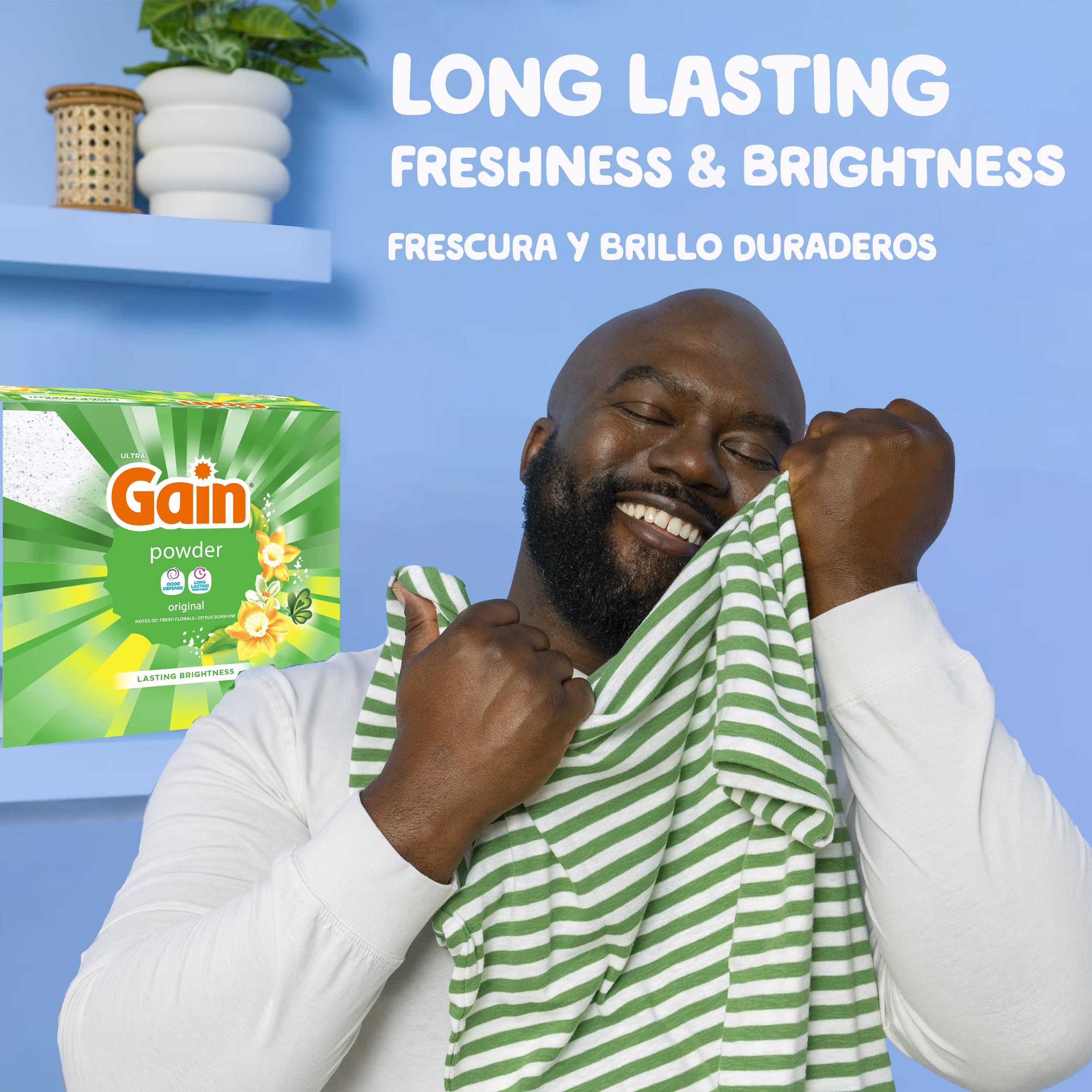 Gain Powder Laundry Detergent, Original Scent, 40 oz, 44 Loads - Thumbnail 9