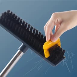 Keyohome 2 in 1 Floor Scrub Brush with Long Handle, 44.5" Floor Brush Scrubber for Cleaning Shower Bathroom Kitchen Tub - Thumbnail 4