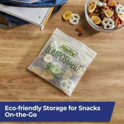 Hefty Press to Close Compostable Sandwich Bags, 50 Count - Thumbnail 4