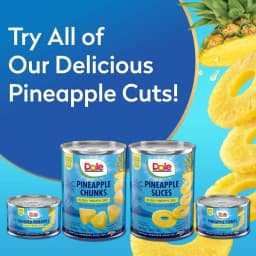 (8 pack) Dole Pineapple Slices in 100% Pineapple Juice, 20 oz Can - Thumbnail 5