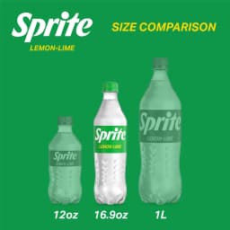 Sprite Lemon-Lime Caffeine Free Soda Pop Bottles, 16.9 fl oz, 6 Pack - Thumbnail 4